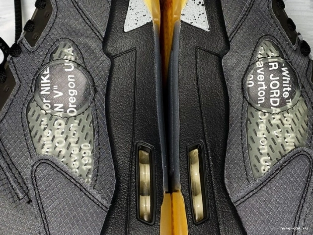 5 Air Off-White CT8480-001 x Jordan Black 0702